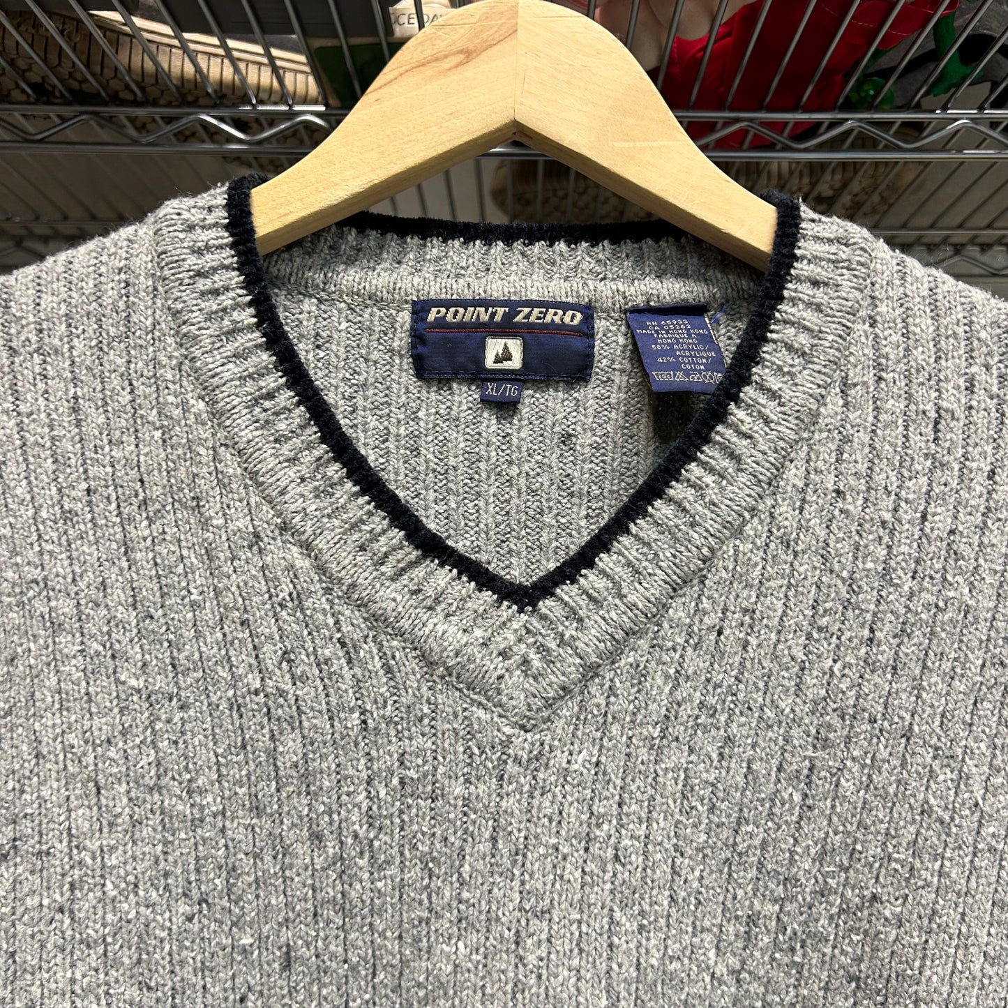 Early 2000s point zero two tone sweater
