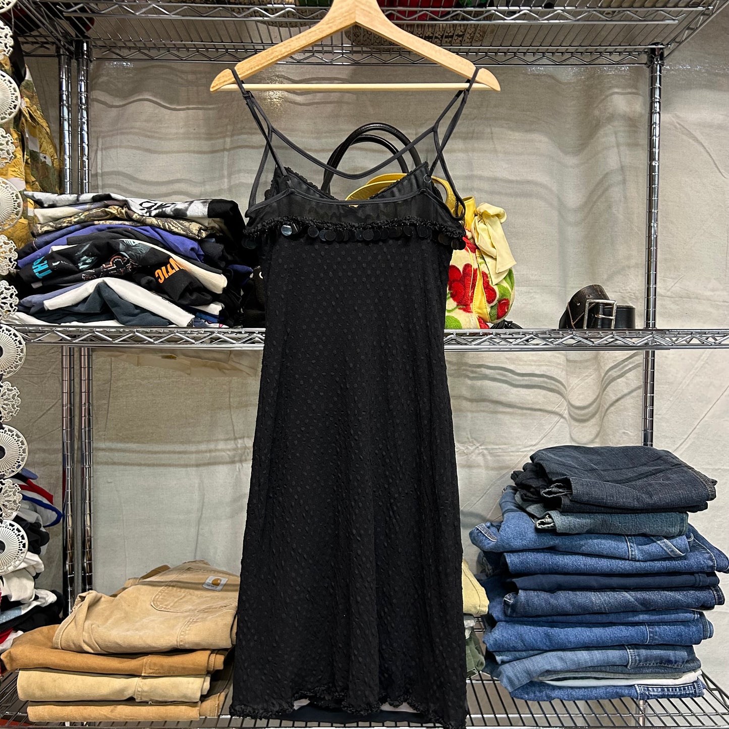 90s Betsey Johnson mesh dress