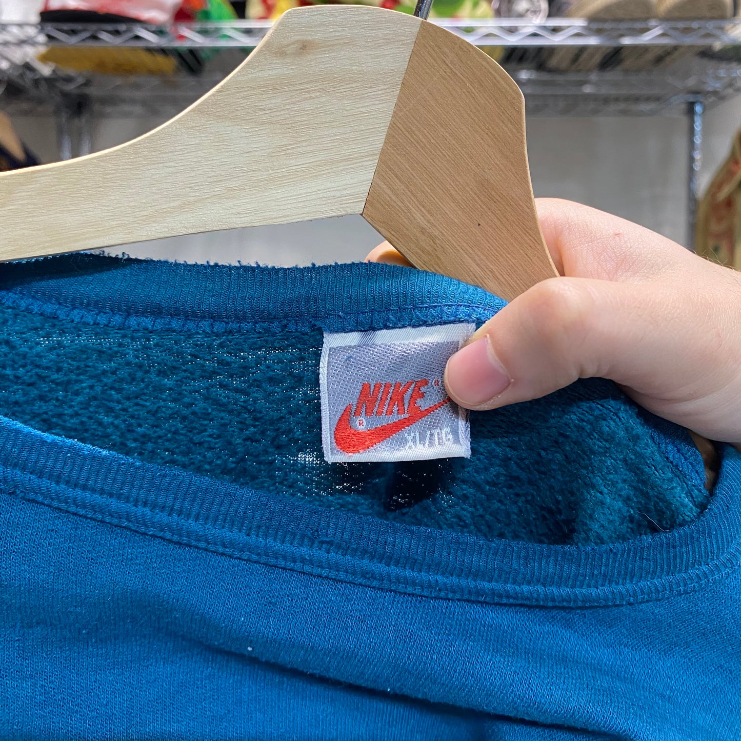 Thrashed late 80s nike sweatshirt