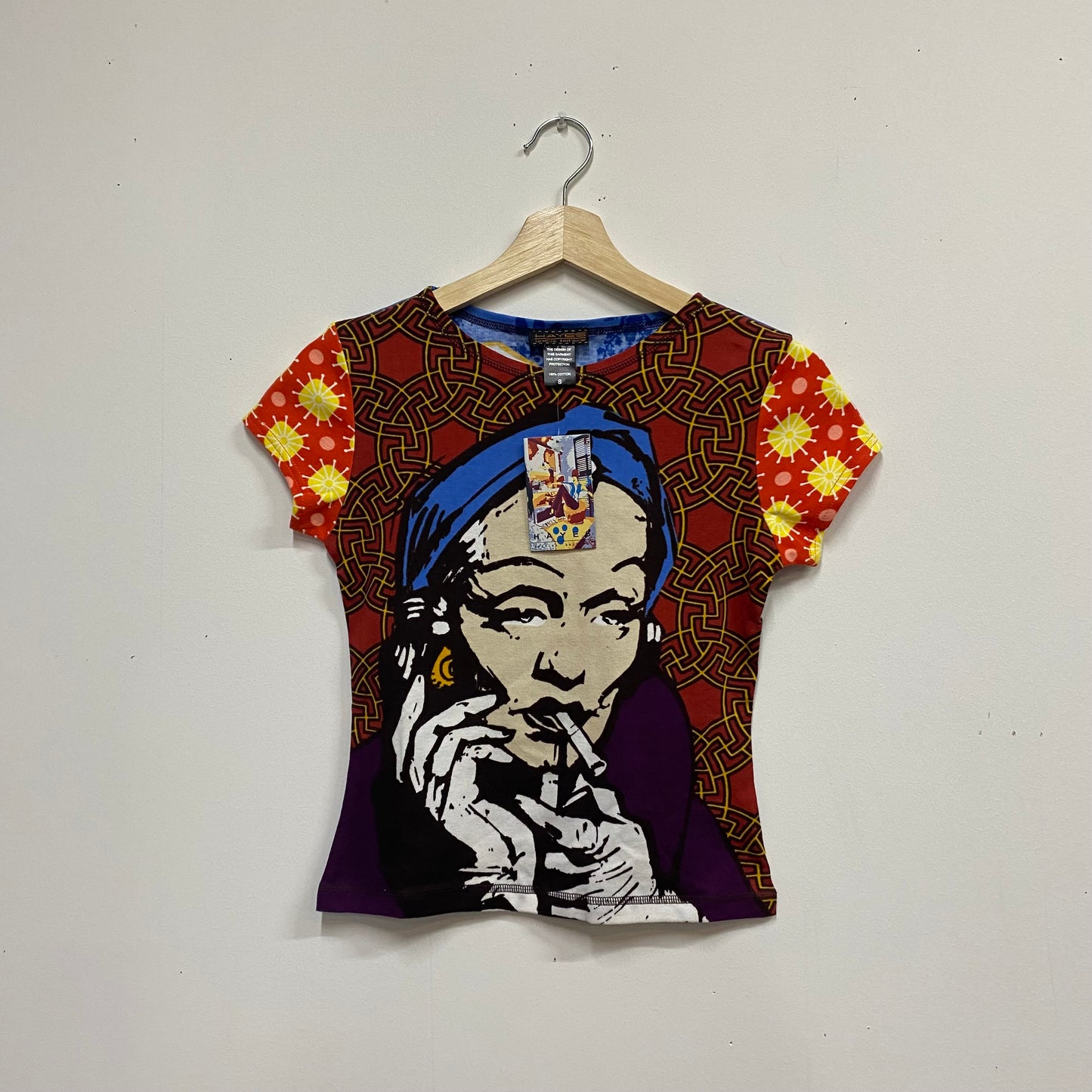 Deadstock late 90s/00s hayes graphic top