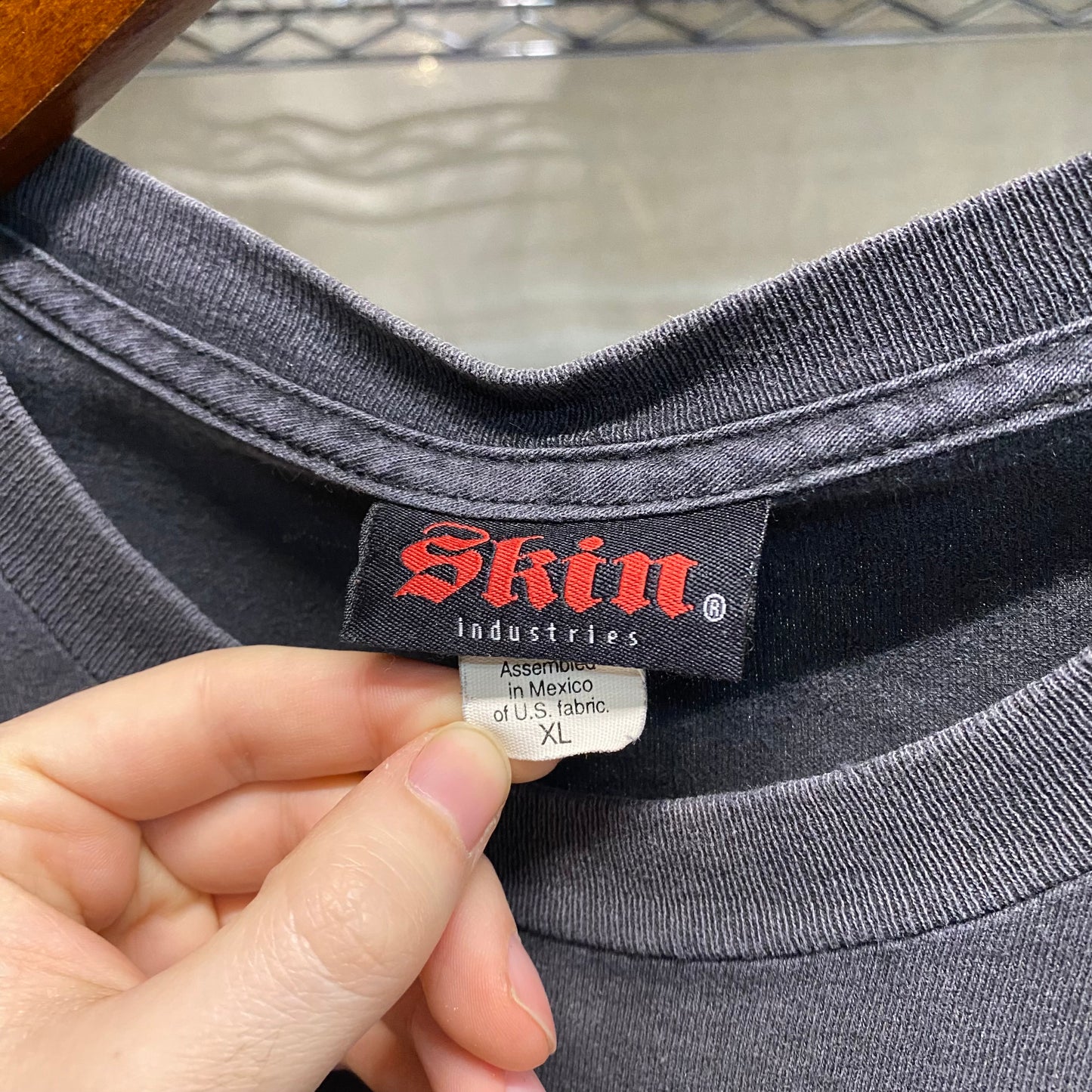 Early 2000s skin industries tshirt