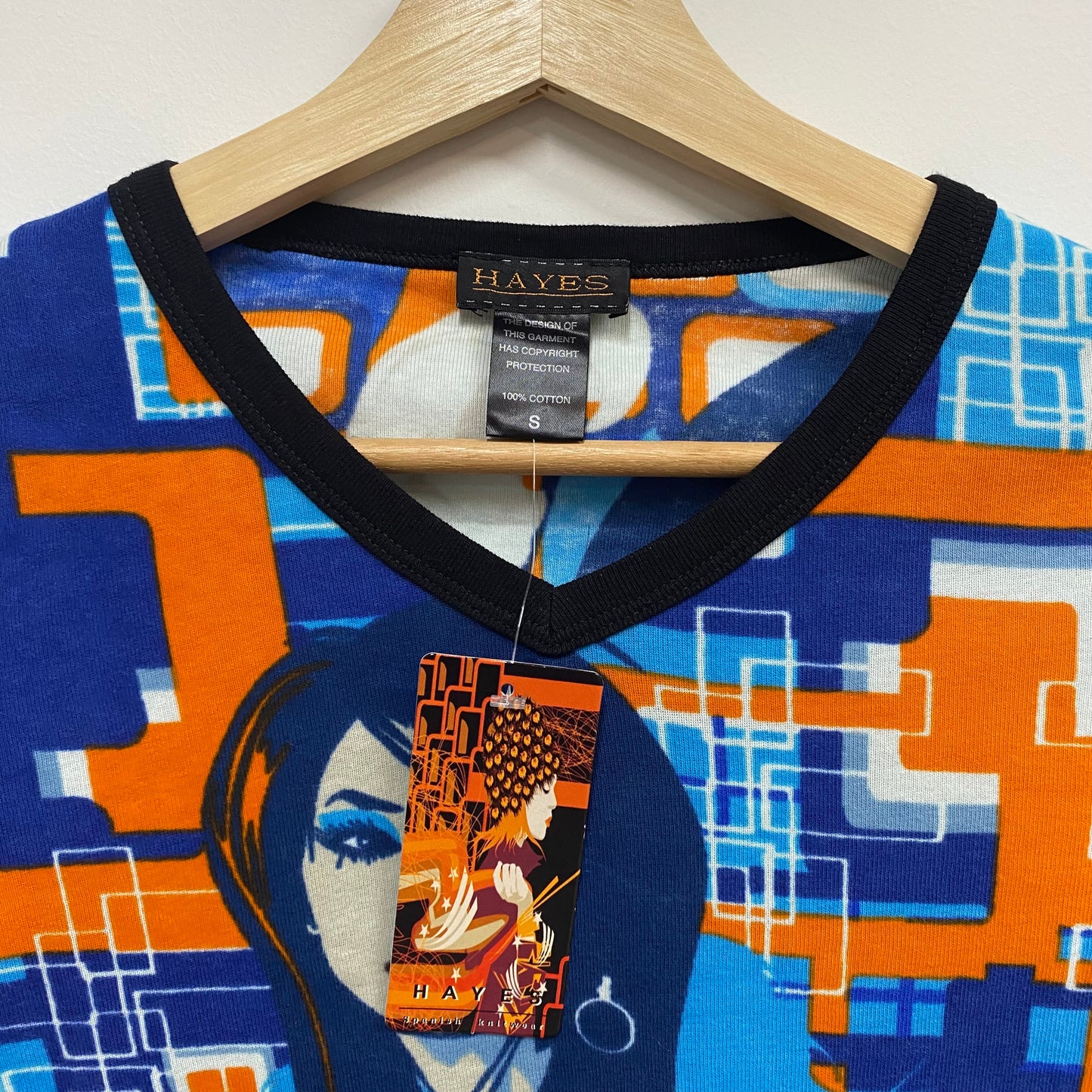 Deadstock late 90s/00s hayes graphic top
