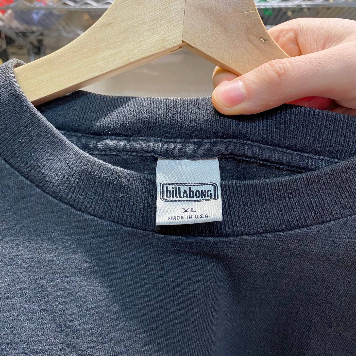 Vintage 1998 billabong 4 sided longsleeve tee