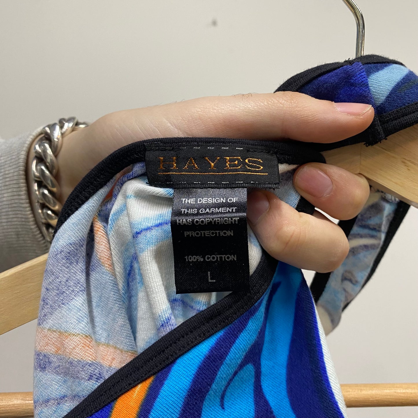 Deadstock late 90s/00s hayes graphic top