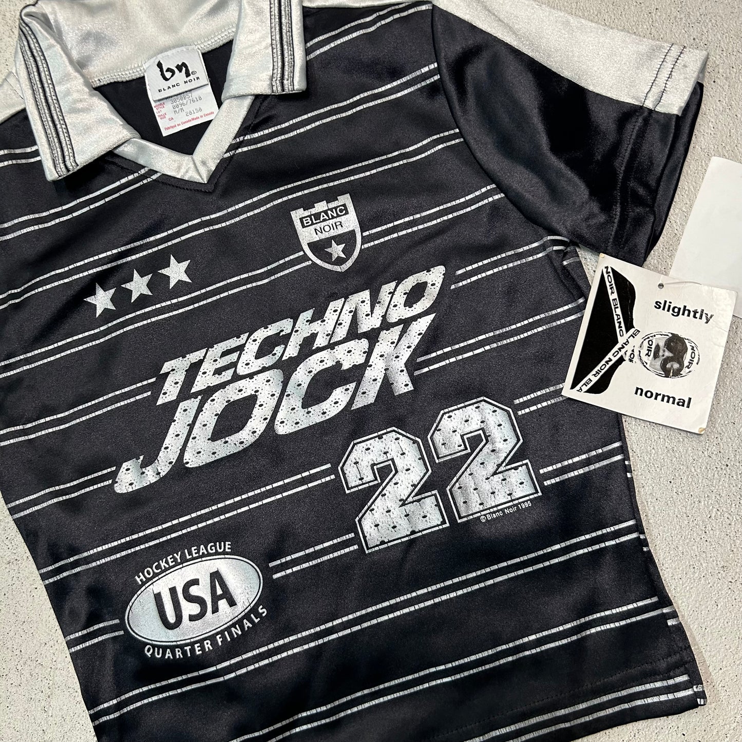 Deadstock 90s techno jock rave jerseys
