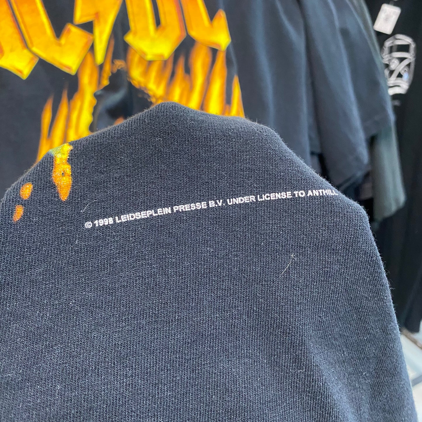 1998 ACDC “bonfire” band tee