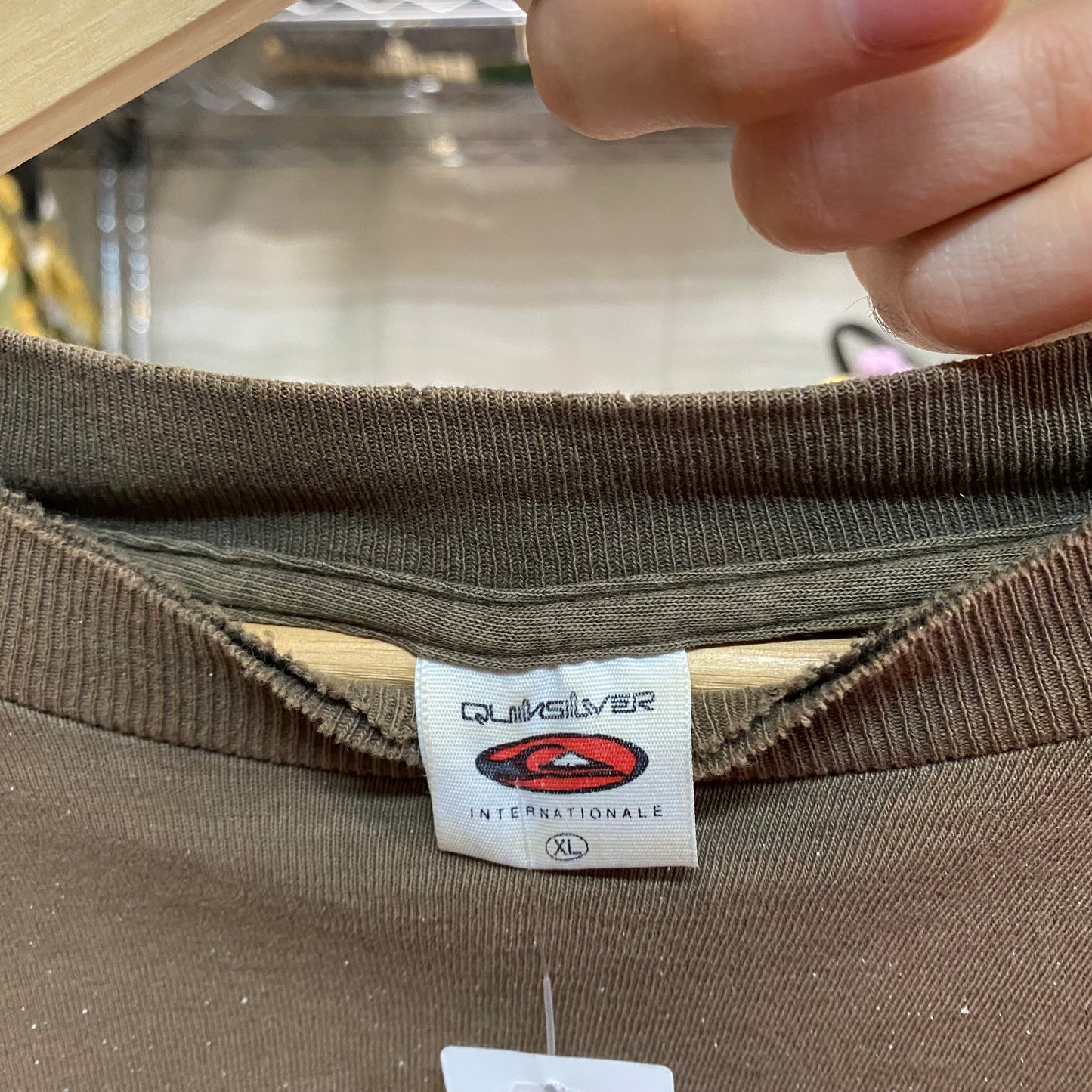 Vintage 90s quicksilver faded long sleeve