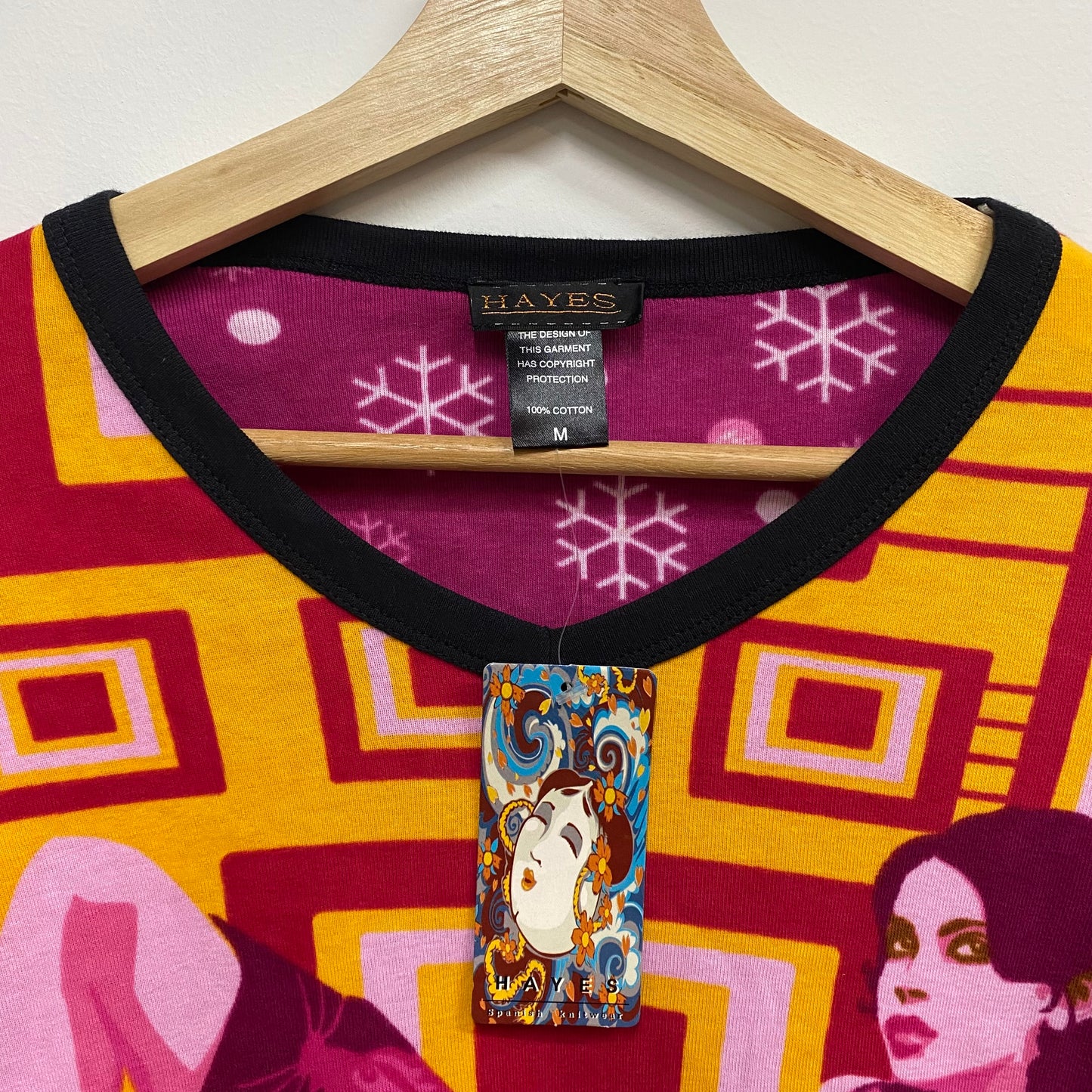 Deadstock late 90s/00s Hayes graphic top