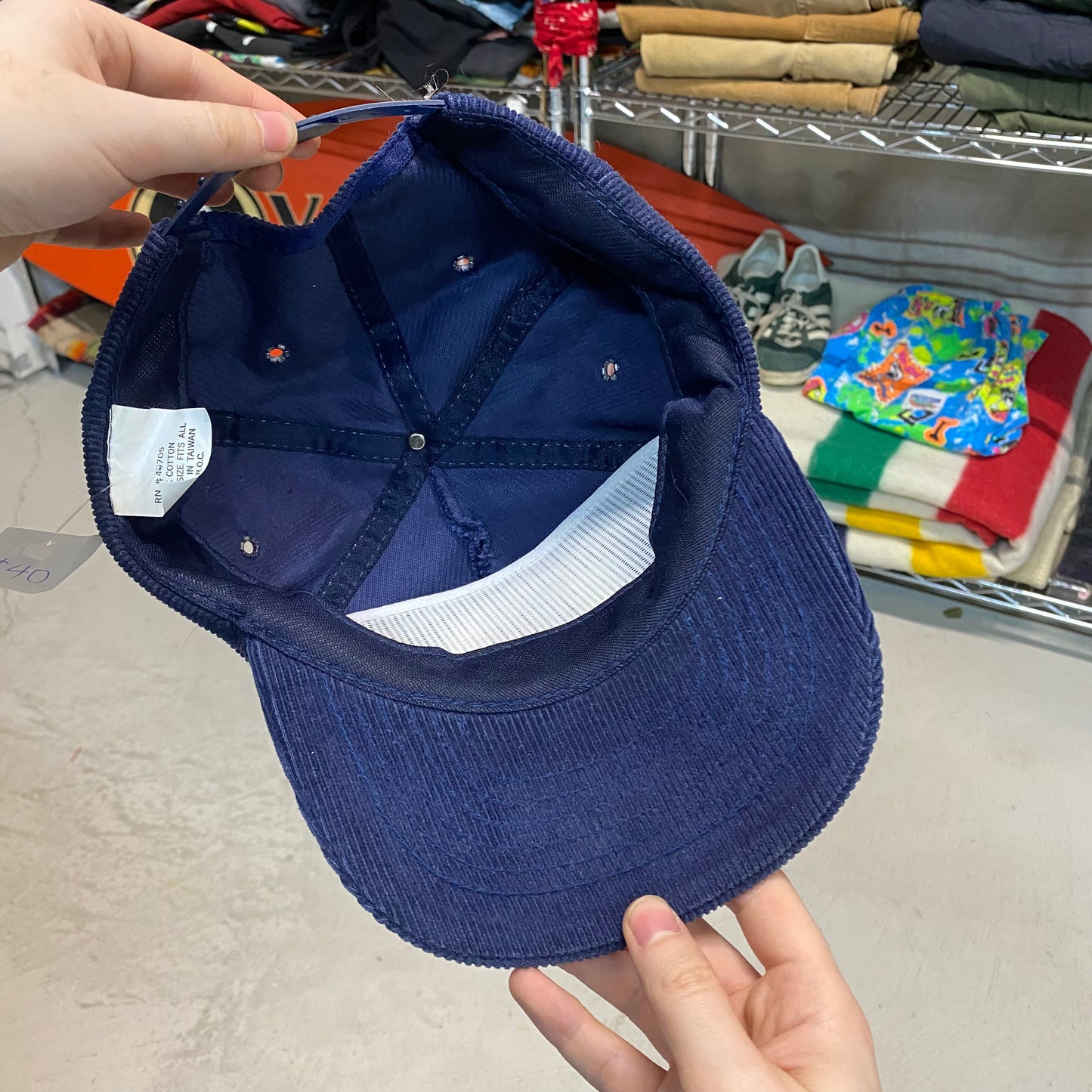 1990s camel cigarettes corduroy snapback hat