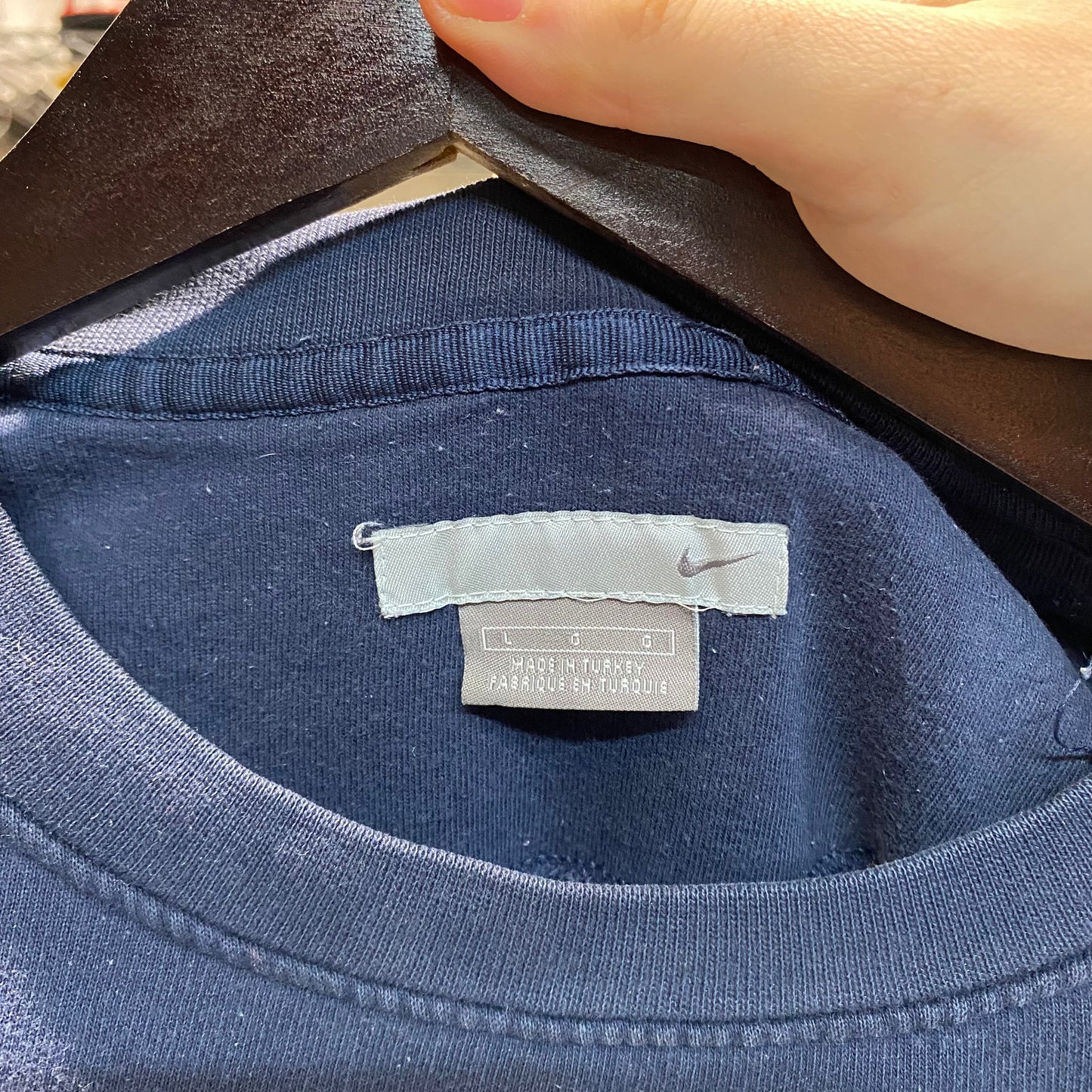 Early 2000s nike swoosh sweatshirt