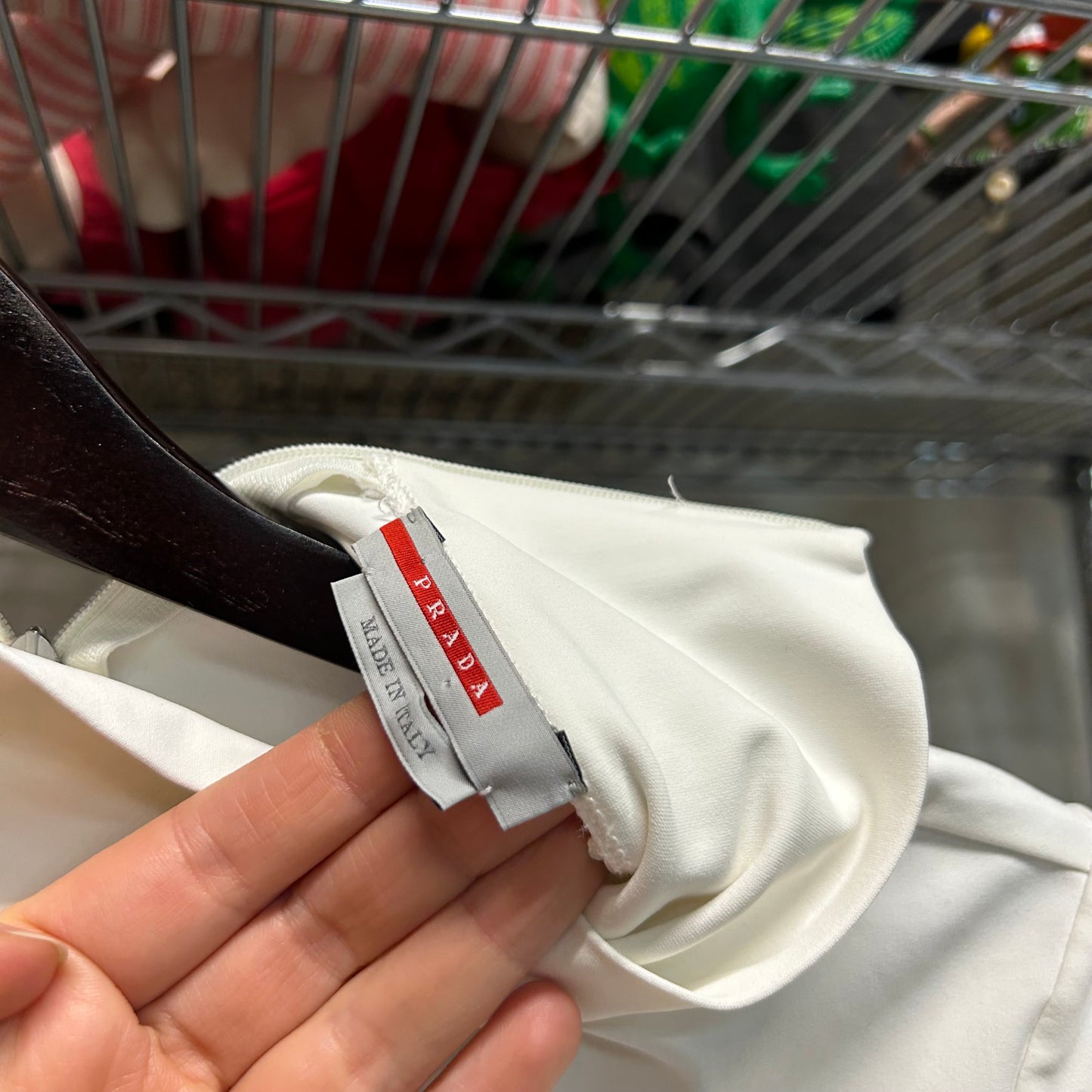 90s Prada athletic top