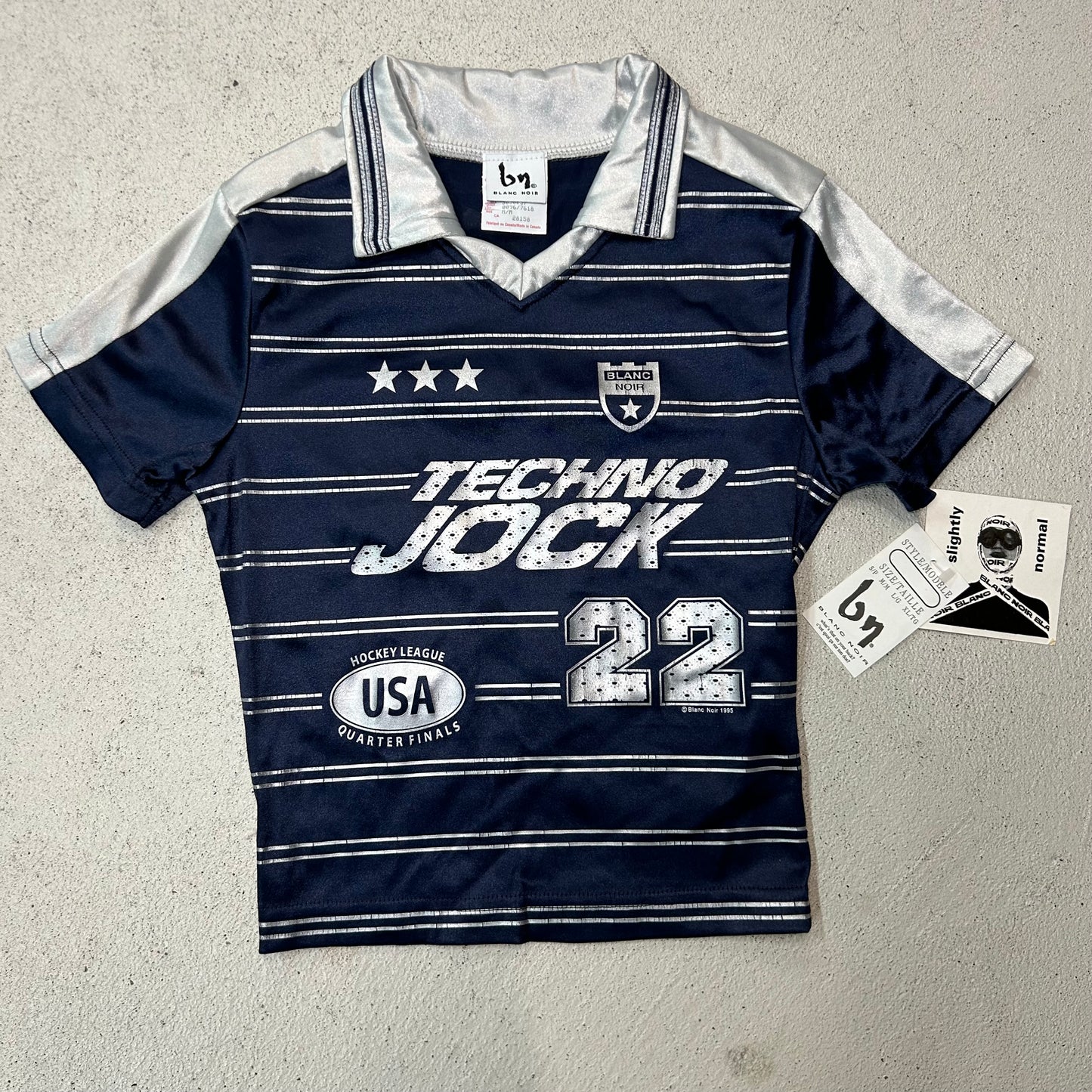 Deadstock 90s techno jock rave jerseys