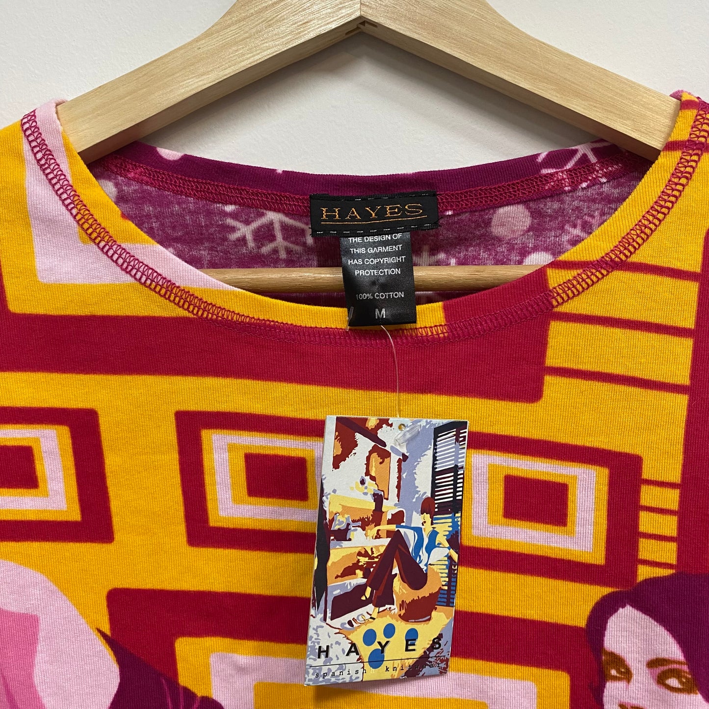 Deadstock late 90s/00s hayes graphic top