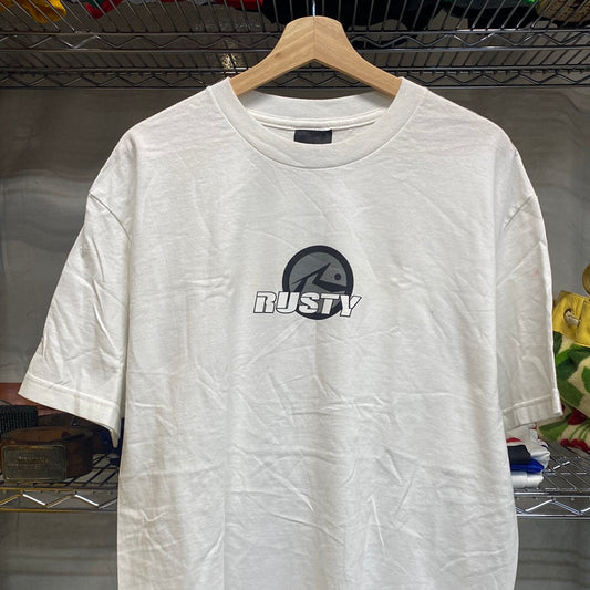 Late 90s rusty surf wear tee