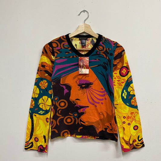 Deadstock late 90s/00s hayes graphic top