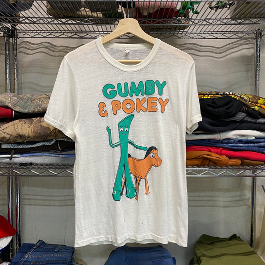 80s bootleg gumby & pokey tee