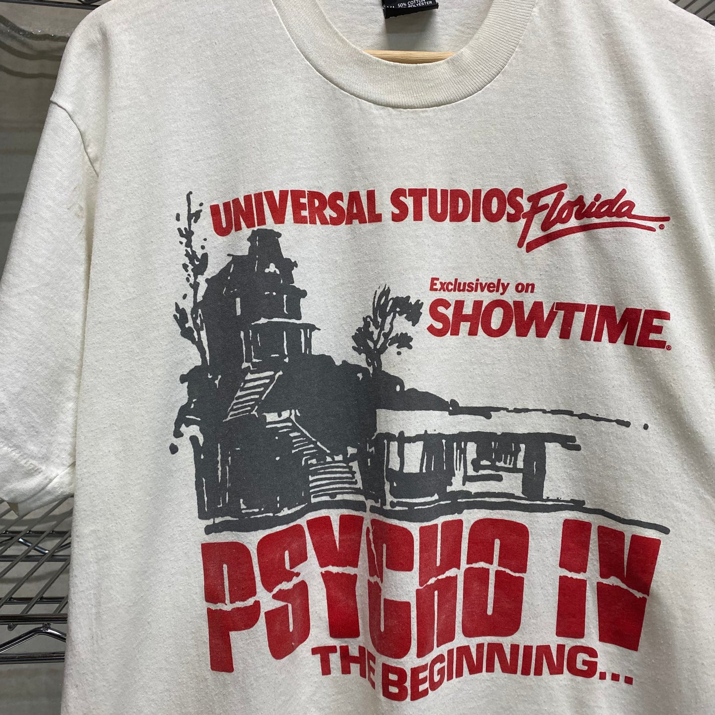 1990s universal studios PSYCHO IV tee