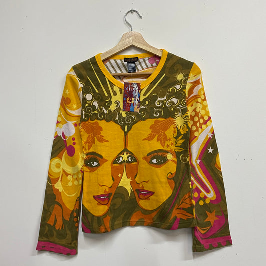 Deadstock late 90s/00s hayes graphic top