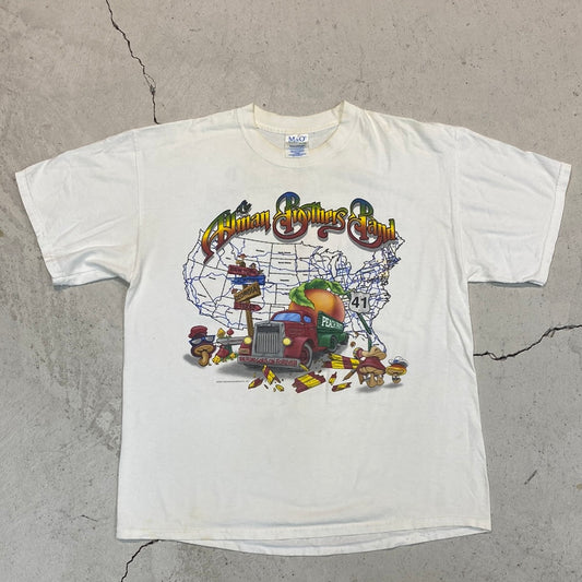 2002 allman brother band tour tee