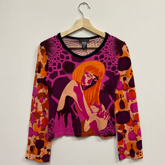 Deadstock late 90s/00s hayes graphic top