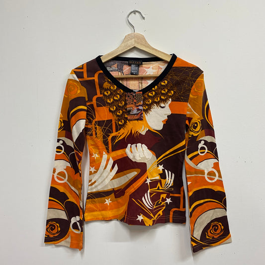 Deadstock late 90s/00s hayes graphic top