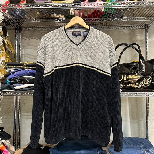 Early 2000s point zero two tone sweater