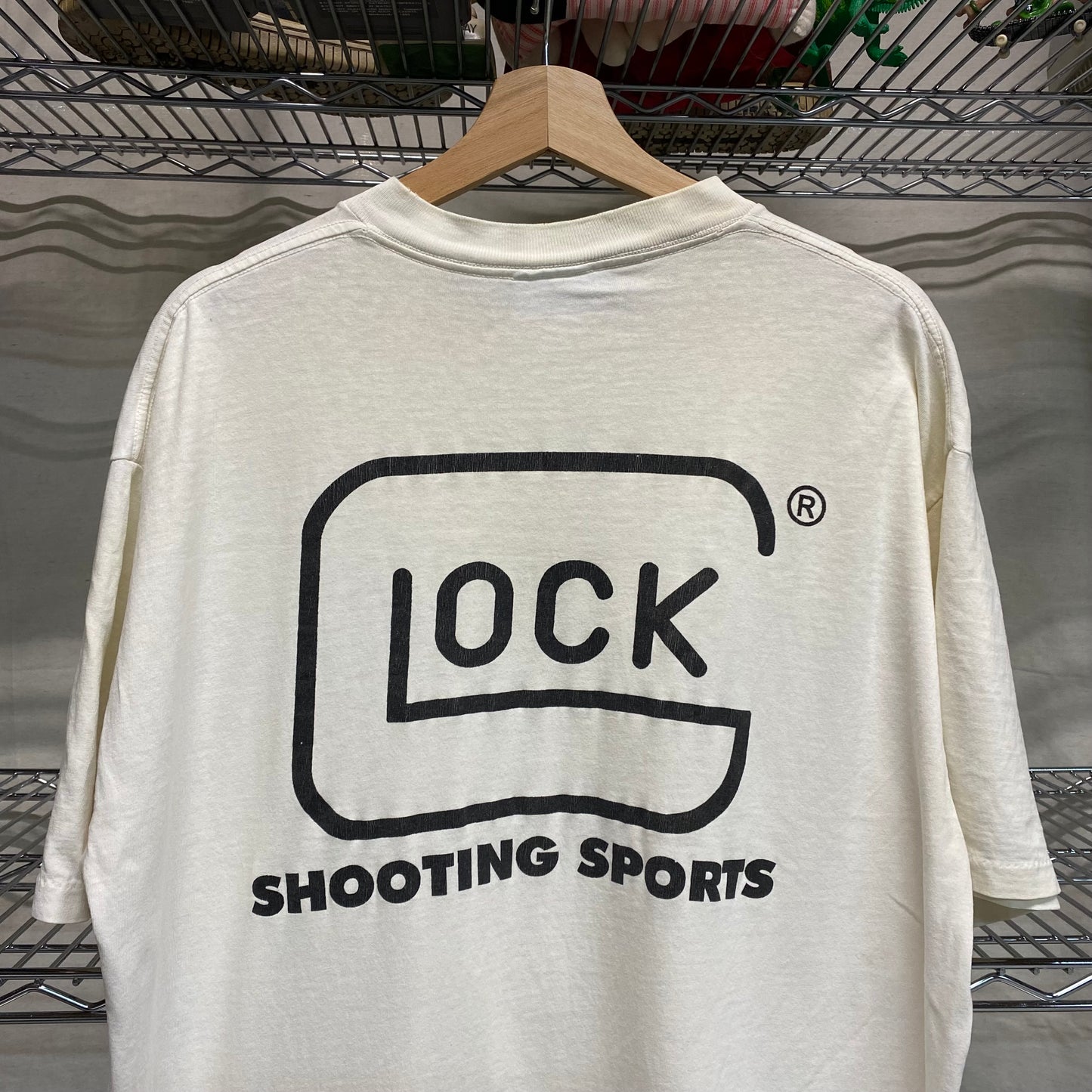 1990s distressed GLOCK shooting sports tee