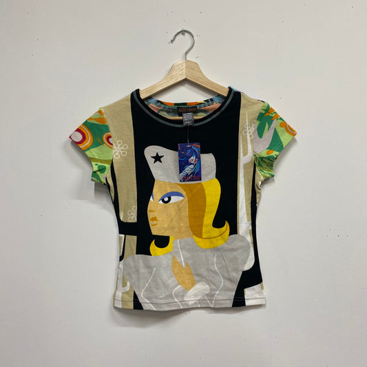 Deadstock late 90s/00s hayes graphic top