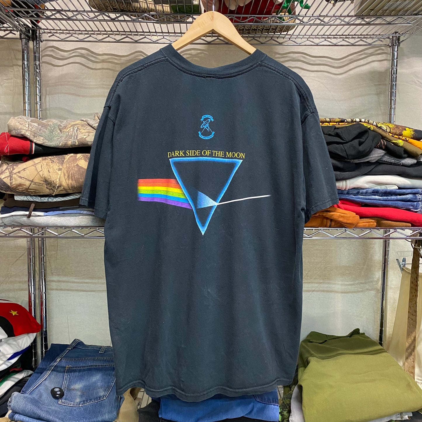 1996 pink floyd dark side of the moon band tee