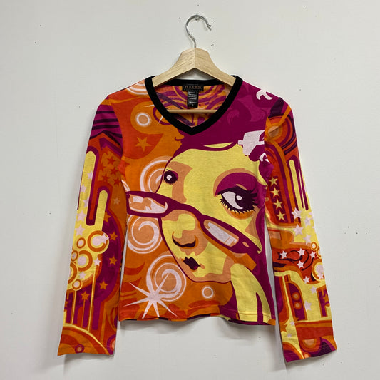 Deadstock late 90s/00s hayes graphic top