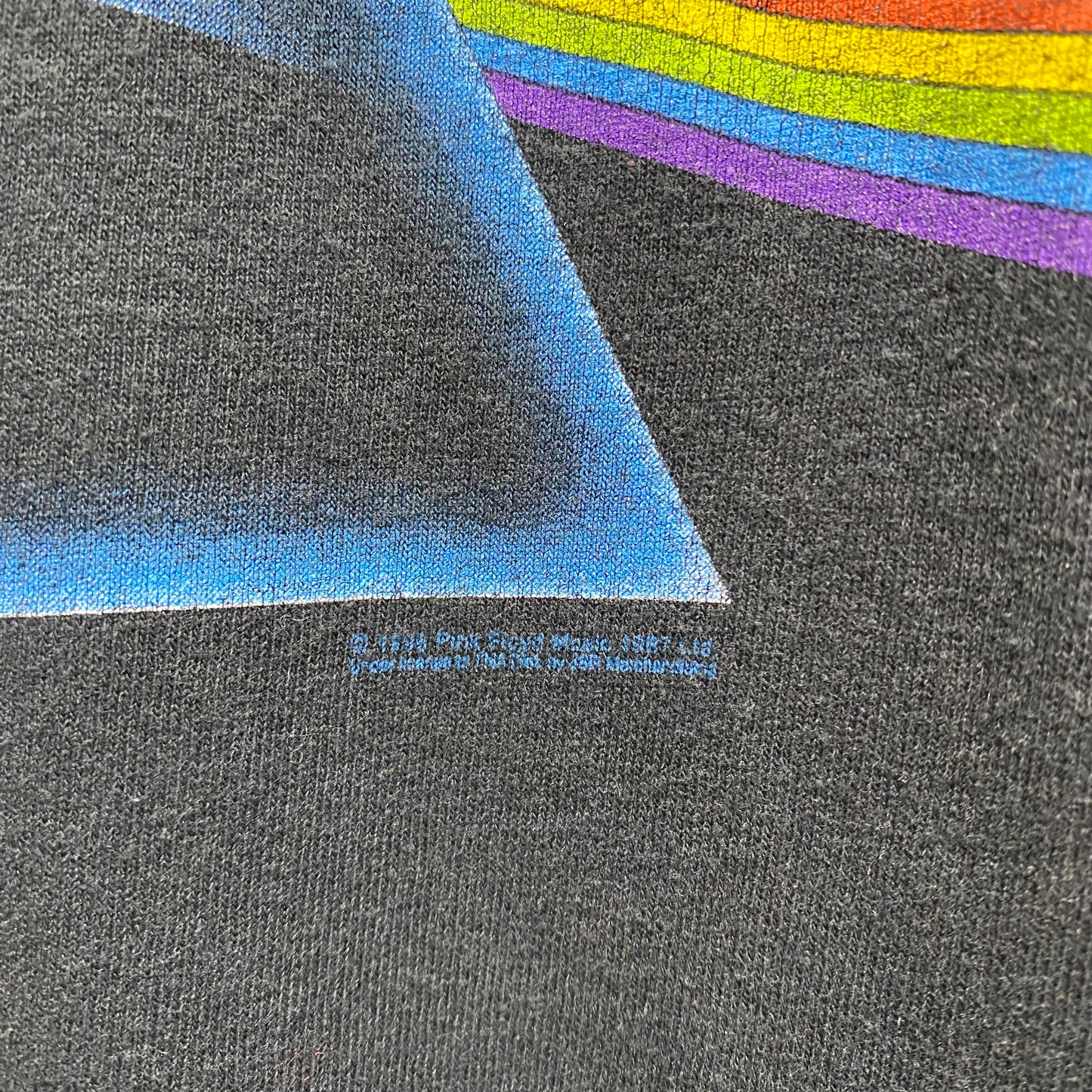 1996 pink floyd dark side of the moon band tee