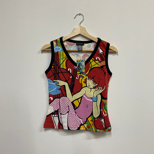 Deadstock late 90s/00s hayes graphic top