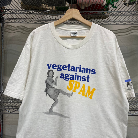 1990s PETA vegetarians against spam Tee