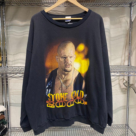 2000 stone cold steve austin sweatshirt WWF