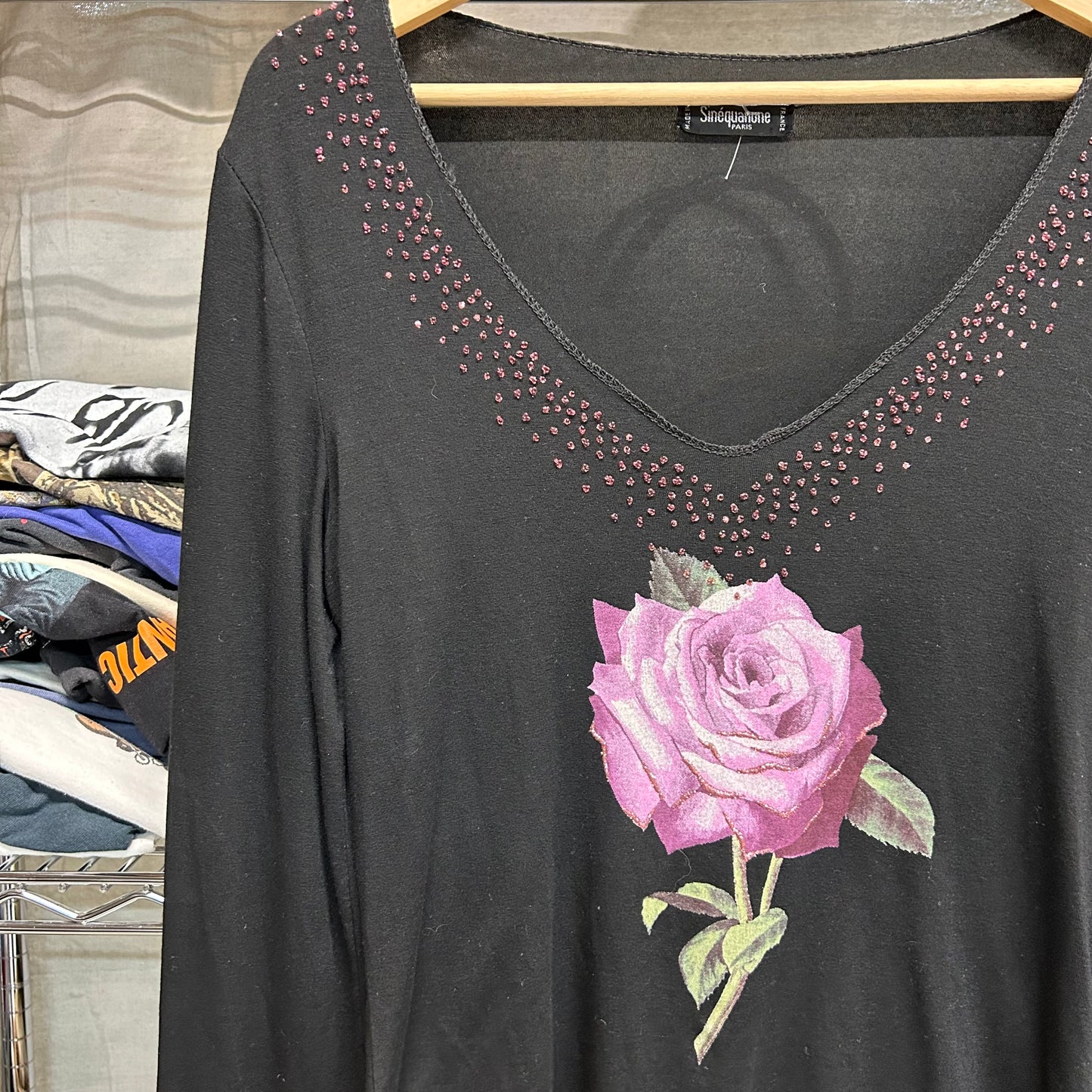 90s rose top