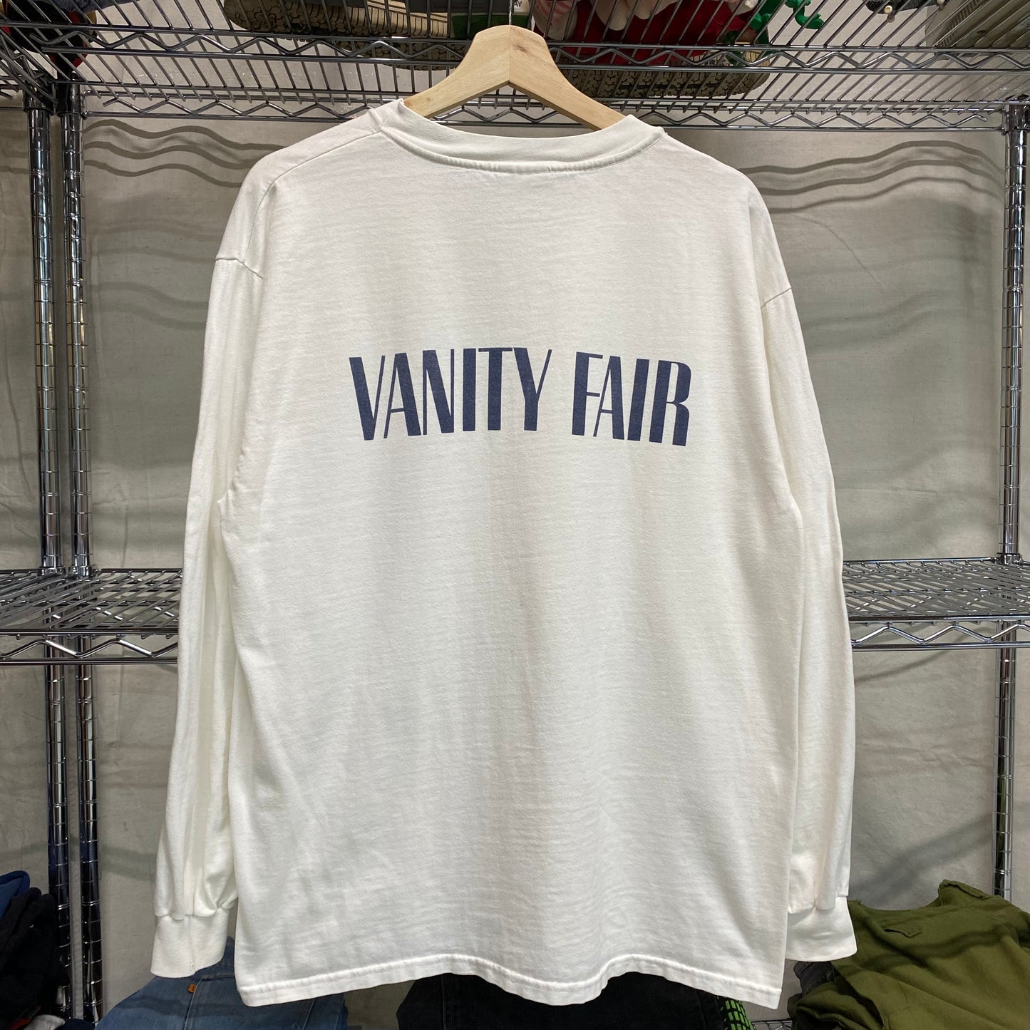 1990s vanity fair long-sleeve magazine tee