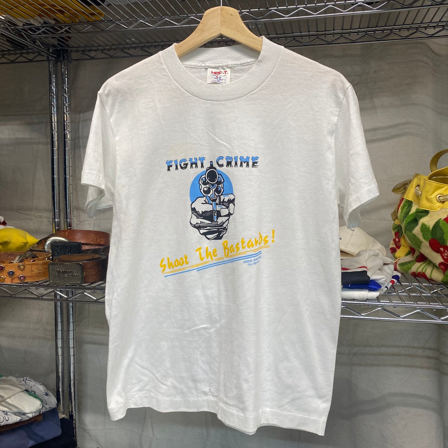 Early 90s “fight crime” tee