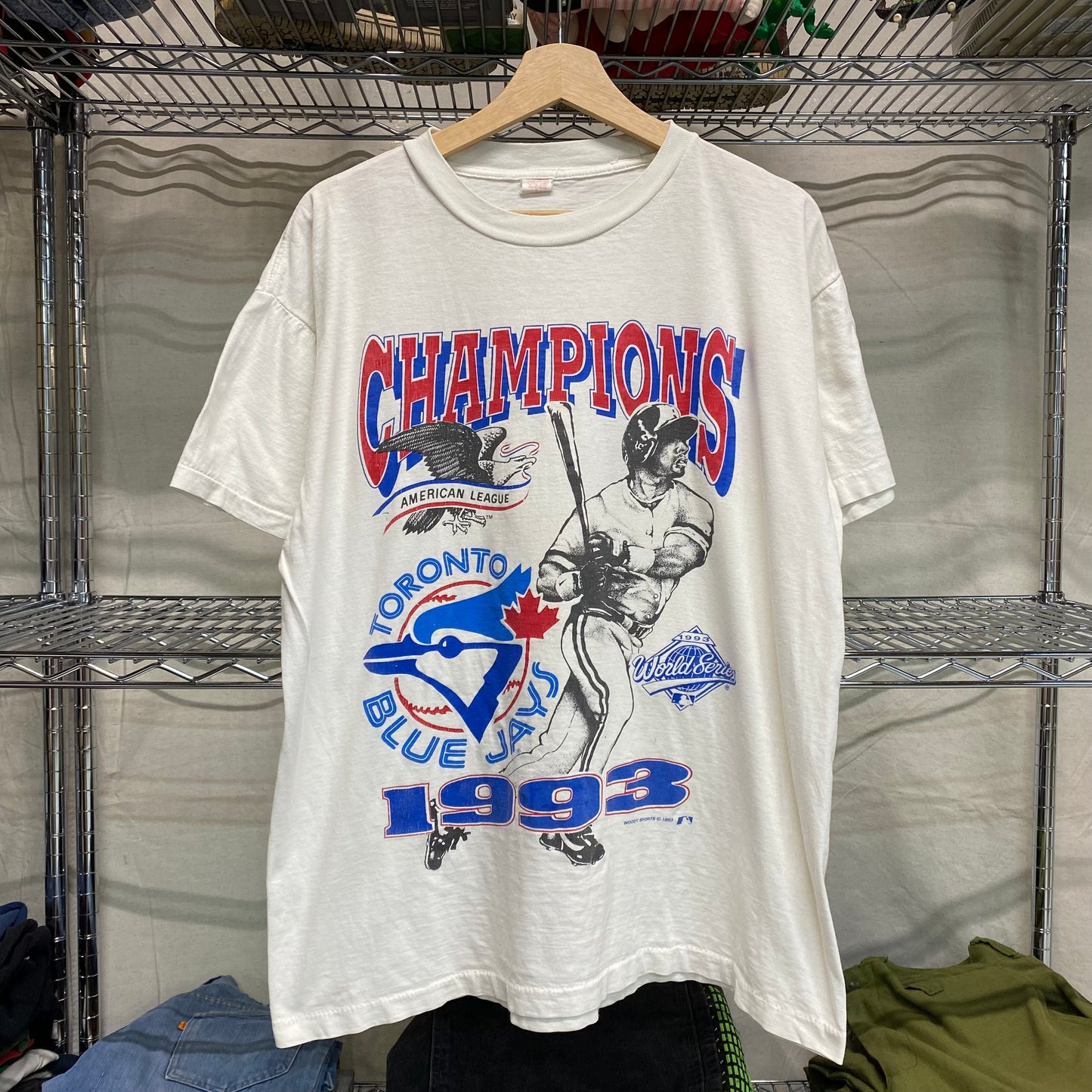 1993 Toronto blue jays world series champions tee