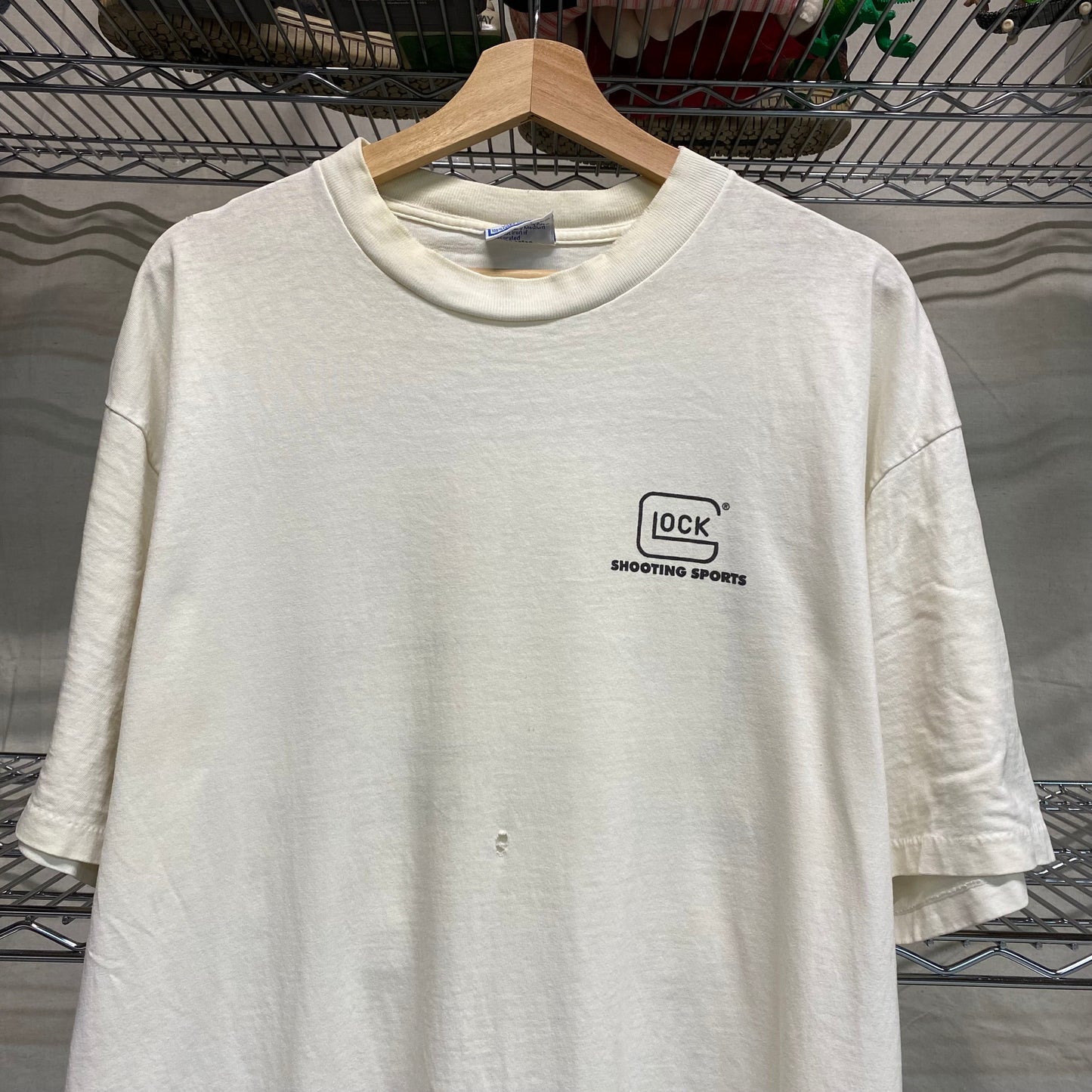 1990s distressed GLOCK shooting sports tee