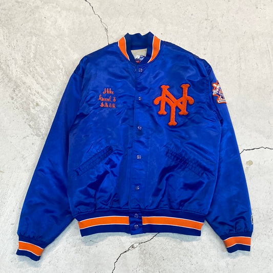 80’s new york mets satin jacket