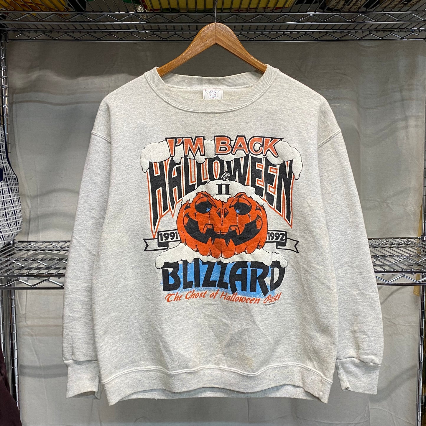 1992 halloween blizzard sweatshirt