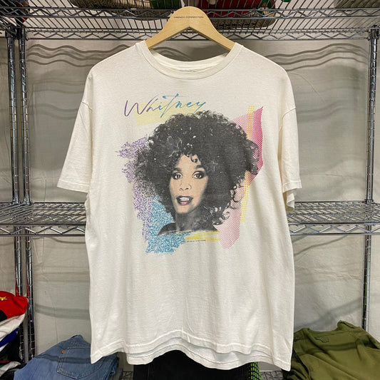 1987 Whitney Houston self titled album tee