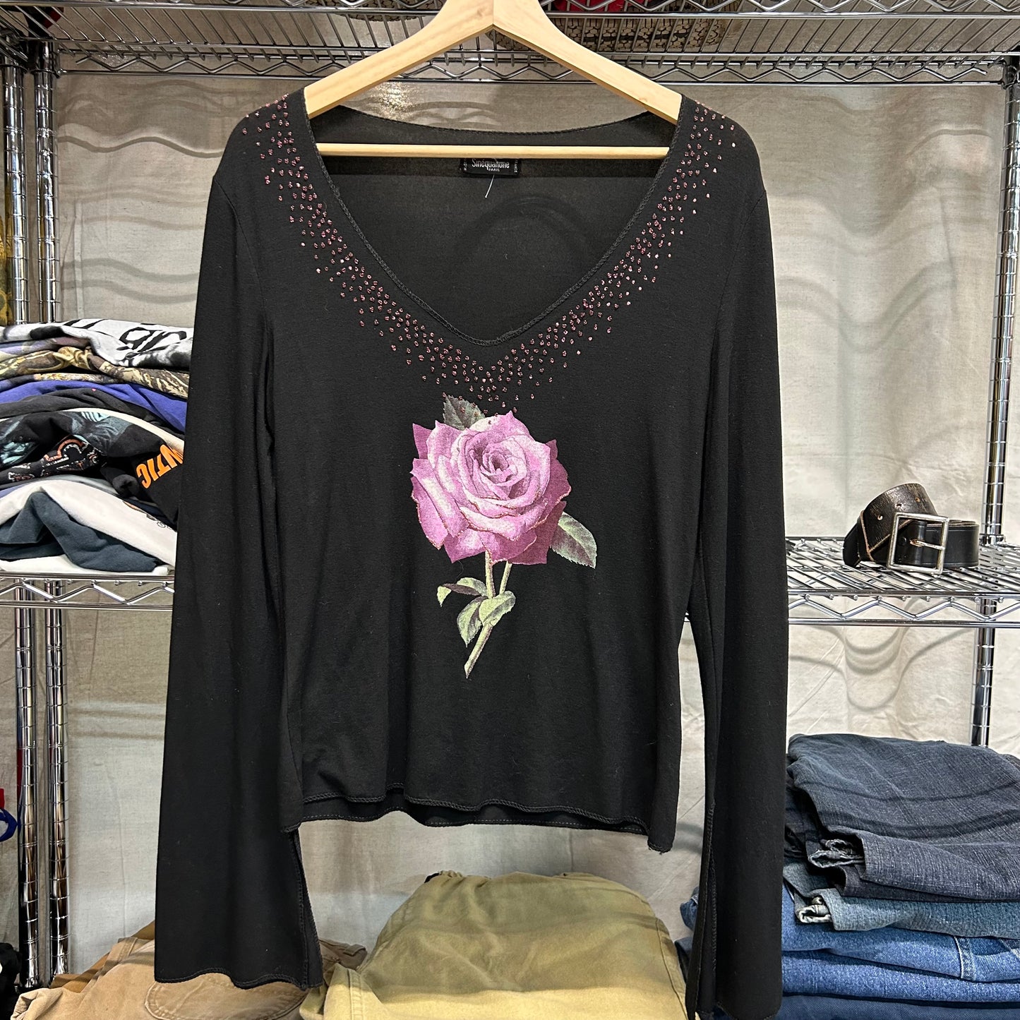 90s rose top