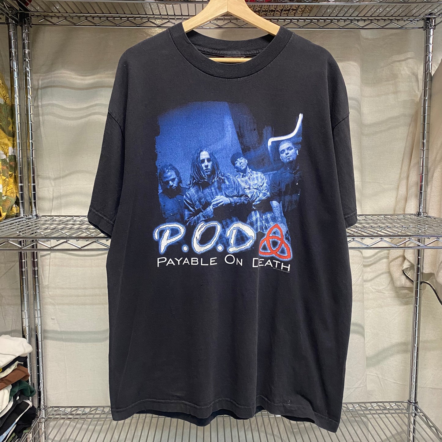 1999 P.O.D payable on death band tee the fundamental elements od southtown