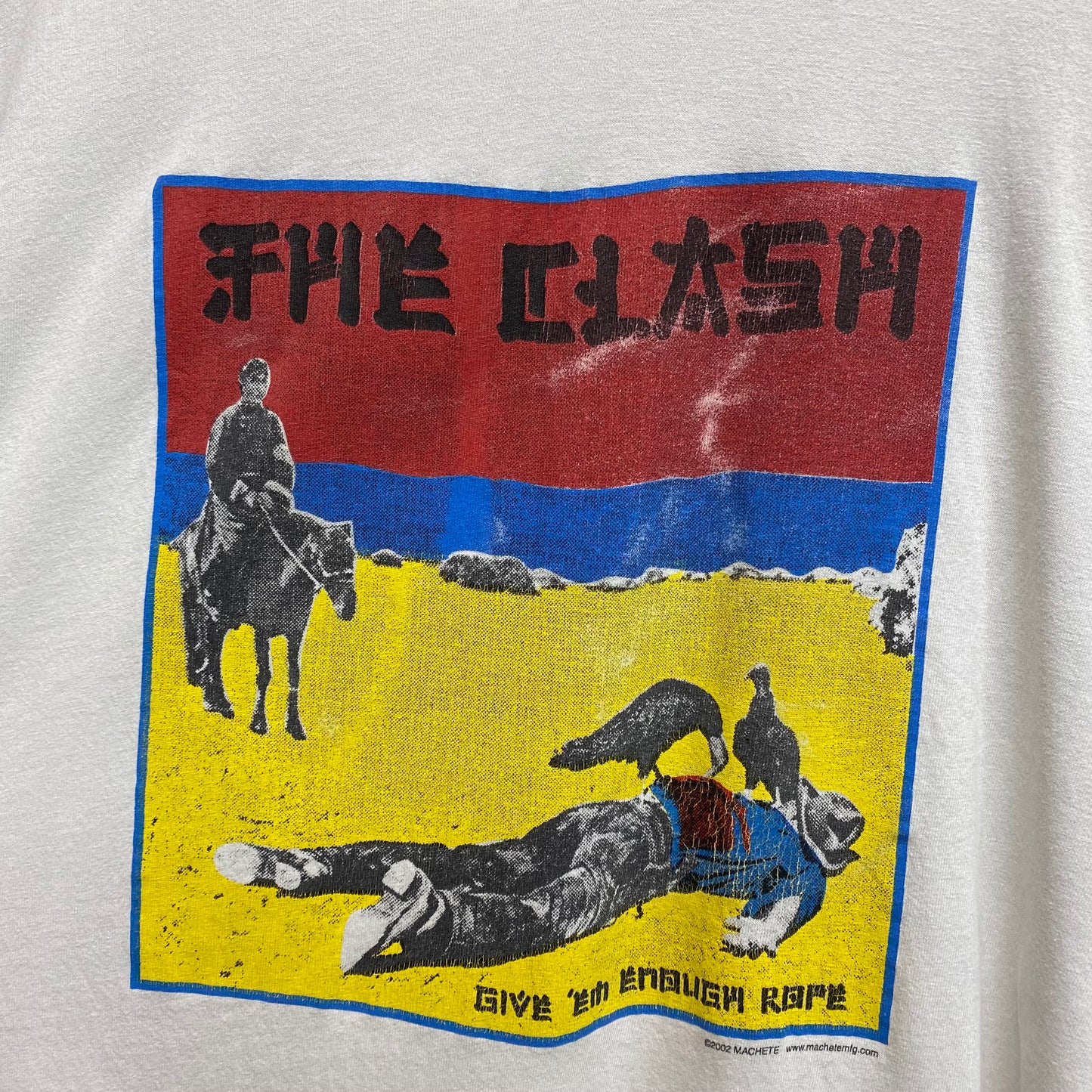 2002 The Clash Give Em Enough Rope tee