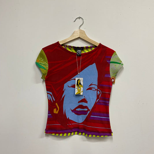 Deadstock late 90s/00s custo barcelano graphic top