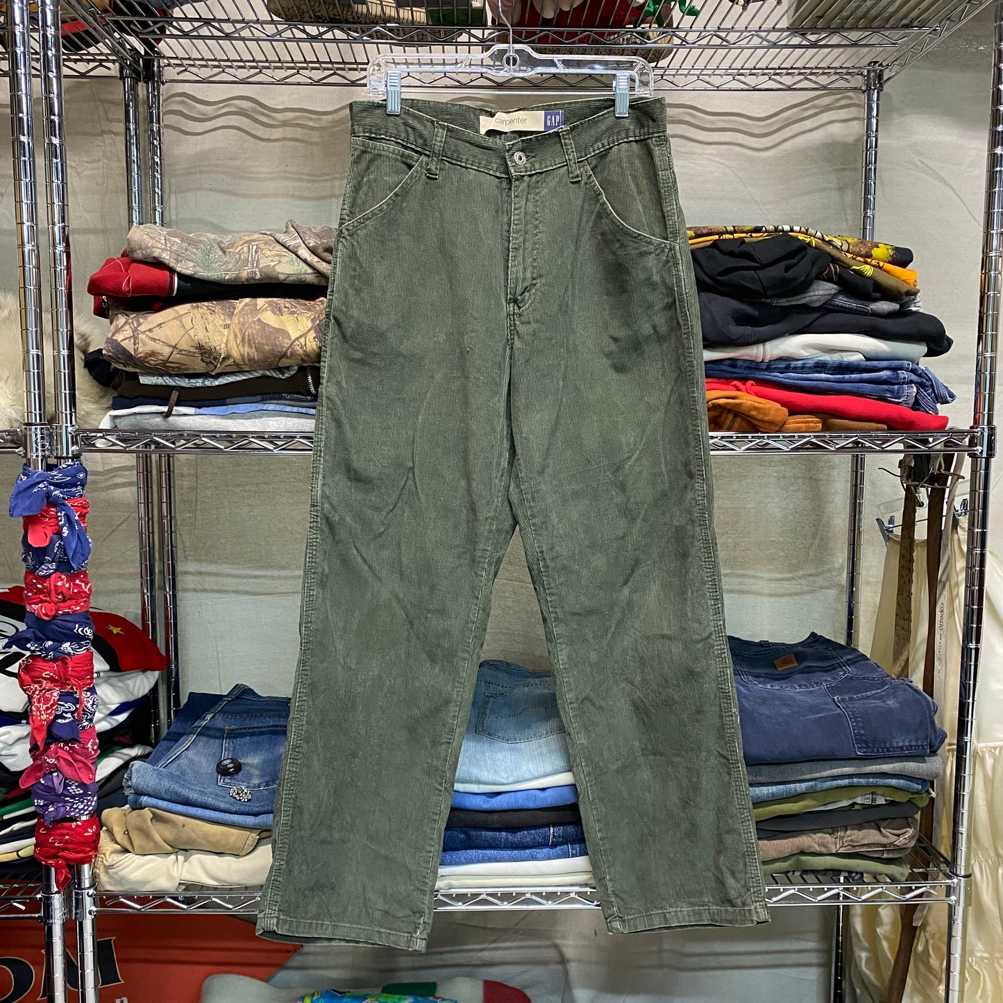 2000 gap corduroy carpenter pants