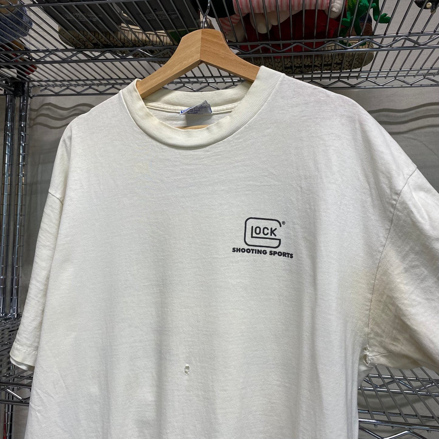 1990s distressed GLOCK shooting sports tee