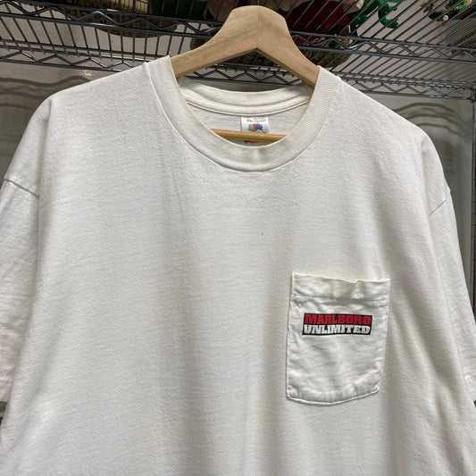 1990s marlboro pipestone pass pocket tee