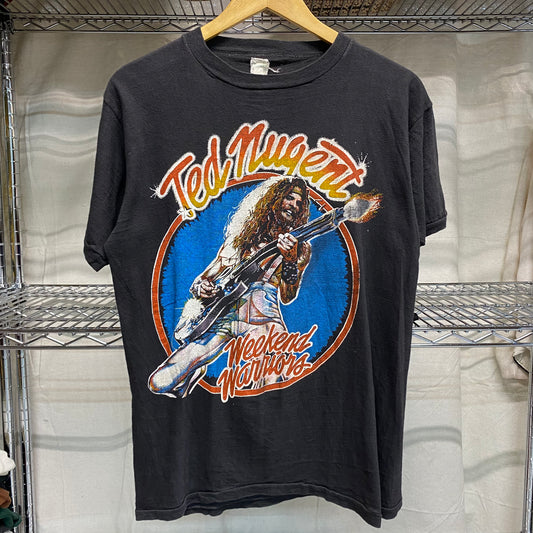 1978 ted nugent weekend warrior parking lot tee